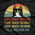 Funny Cat Every Meal You Bake Every Snack You Make T-Shirt