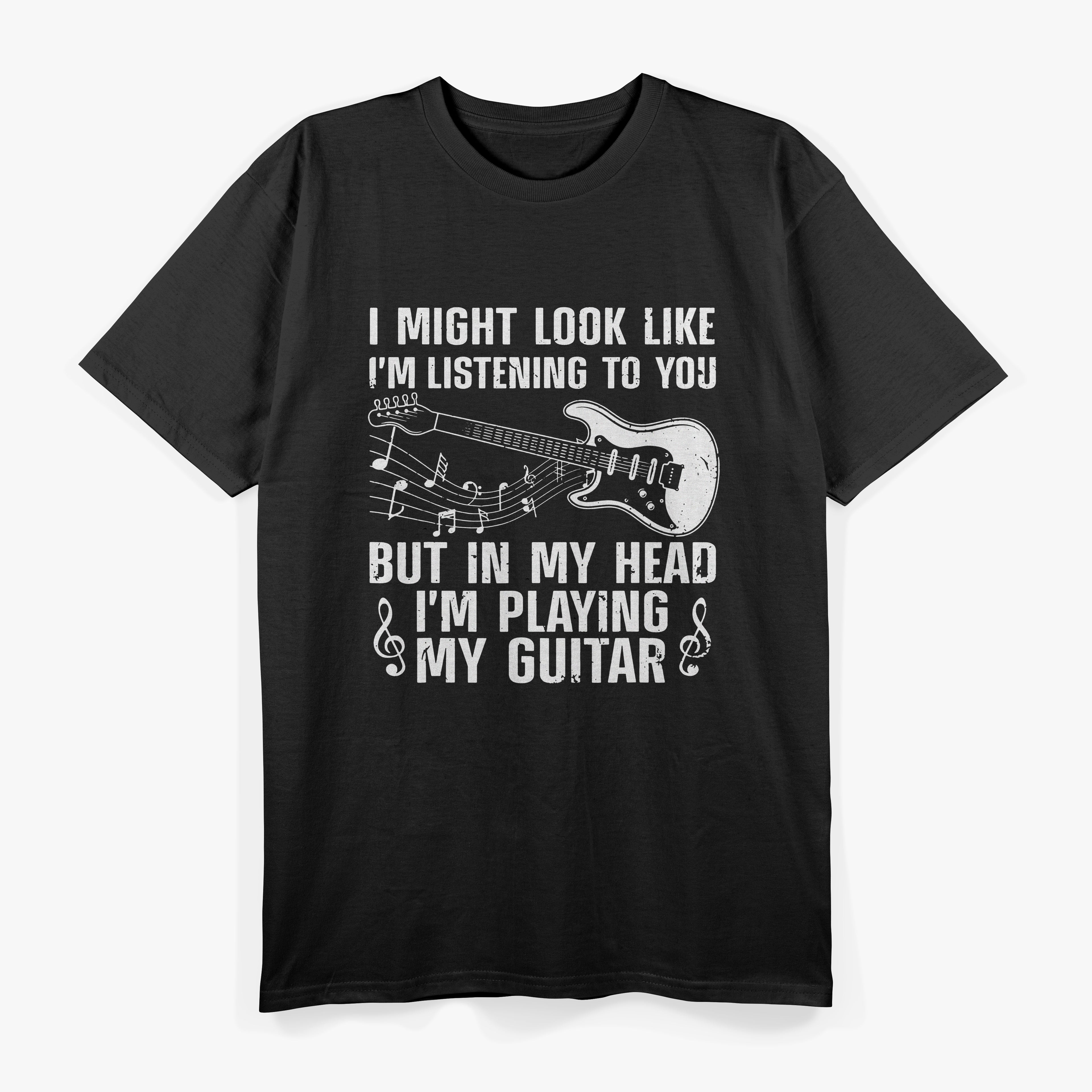 Funny Guitar Design For Men Women Guitarist T-Shirt
