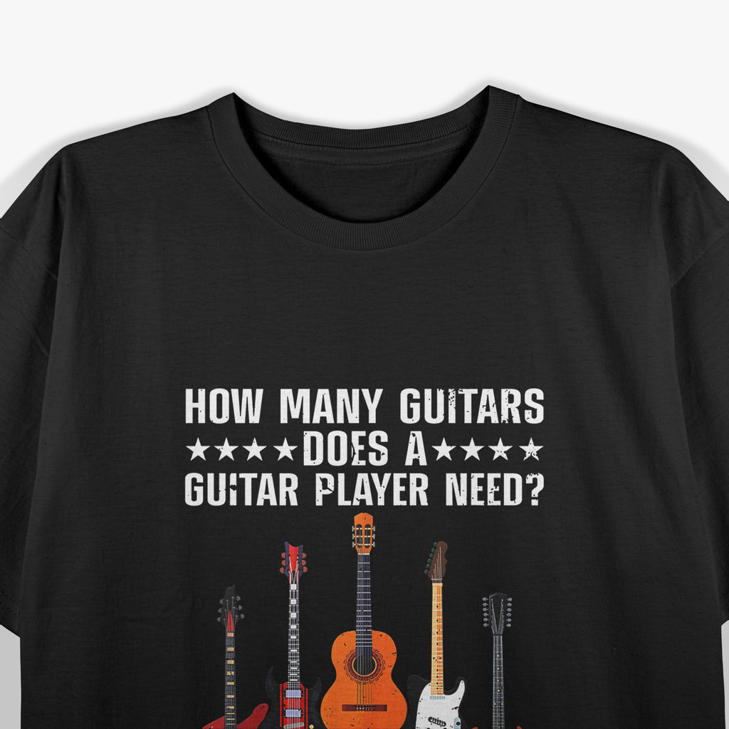 Funny Guitar Player Art, Guitarist Guitar Lover T-Shirt