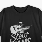Funny Slow Jams Vintage Sloth Guitar T-Shirt