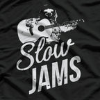 Funny Slow Jams Vintage Sloth Guitar T-Shirt