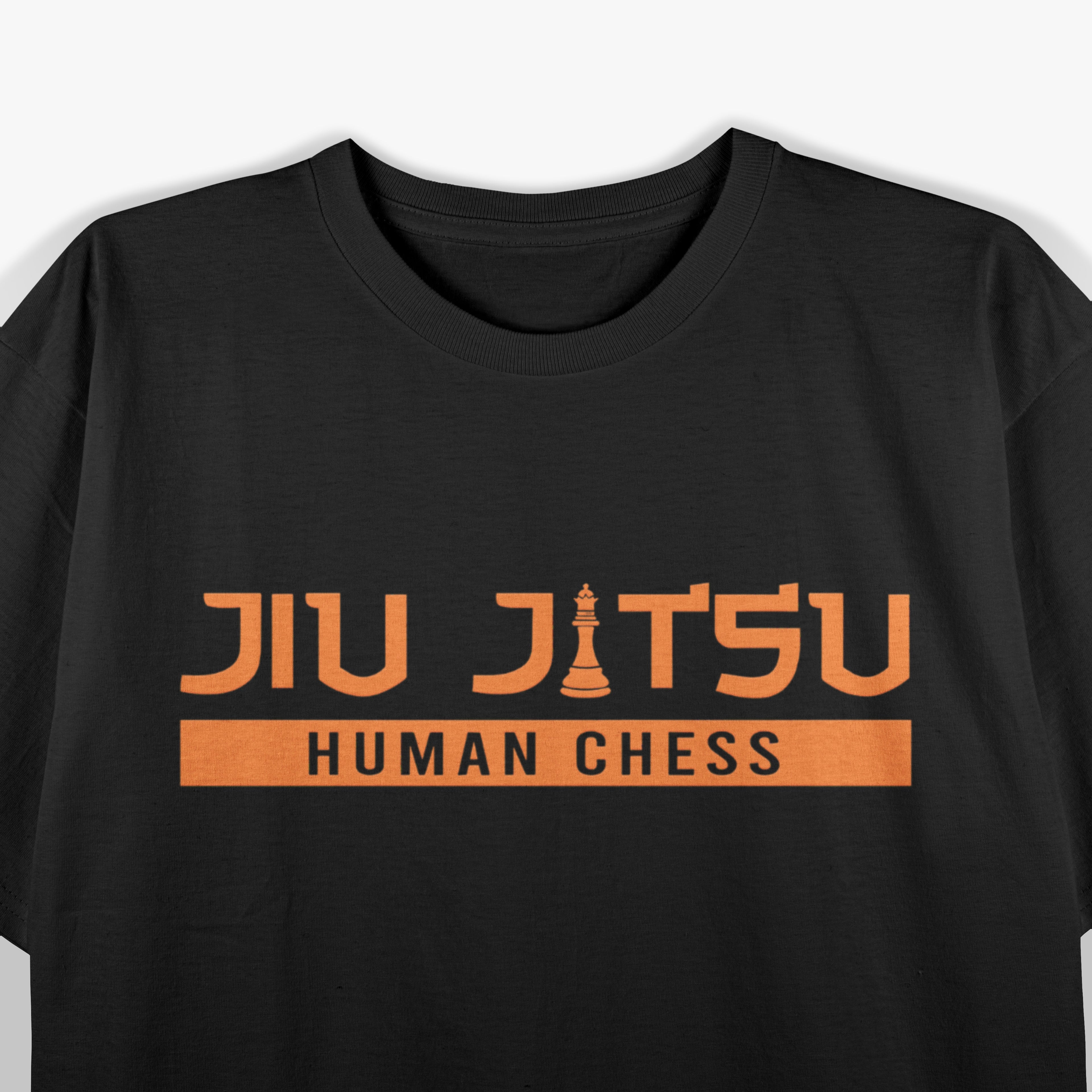 Funny Brazilian Jiu Jitsu Human Chess T-Shirt