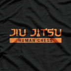 Funny Brazilian Jiu Jitsu Human Chess T-Shirt