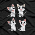 Animal Gray-White Cat T-Shirt