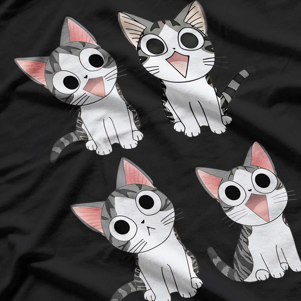 Animal Gray-White Cat T-Shirt