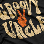 Groovy Uncle 70s Aesthetic Nostalgia 1970's Retro Uncle T-Shirt