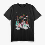 Guitar Santa Hat Christmas Tree Great Gift T-Shirt
