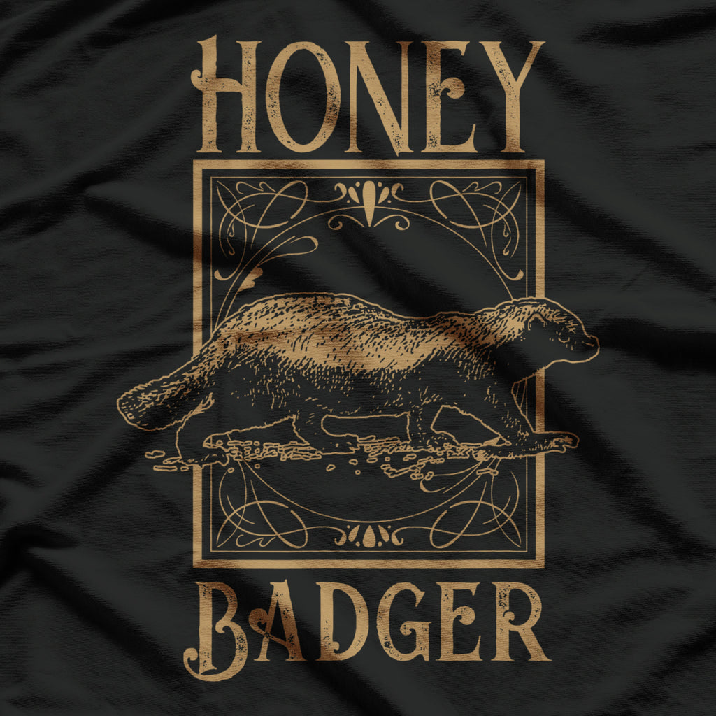 Honey Badger Is My Spirit Animal Funny Favorite Animal T-Shirt
