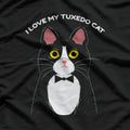I Love My Tuxedo Cat T-Shirt