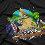Alien Illuminati Conspiracy Theory All Seeing Eye Aliens T-Shirt