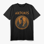 Greek Moon Goddess Artemis T-Shirt