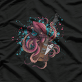 Guitar Octopus – Musical Sea Creature T-Shirt