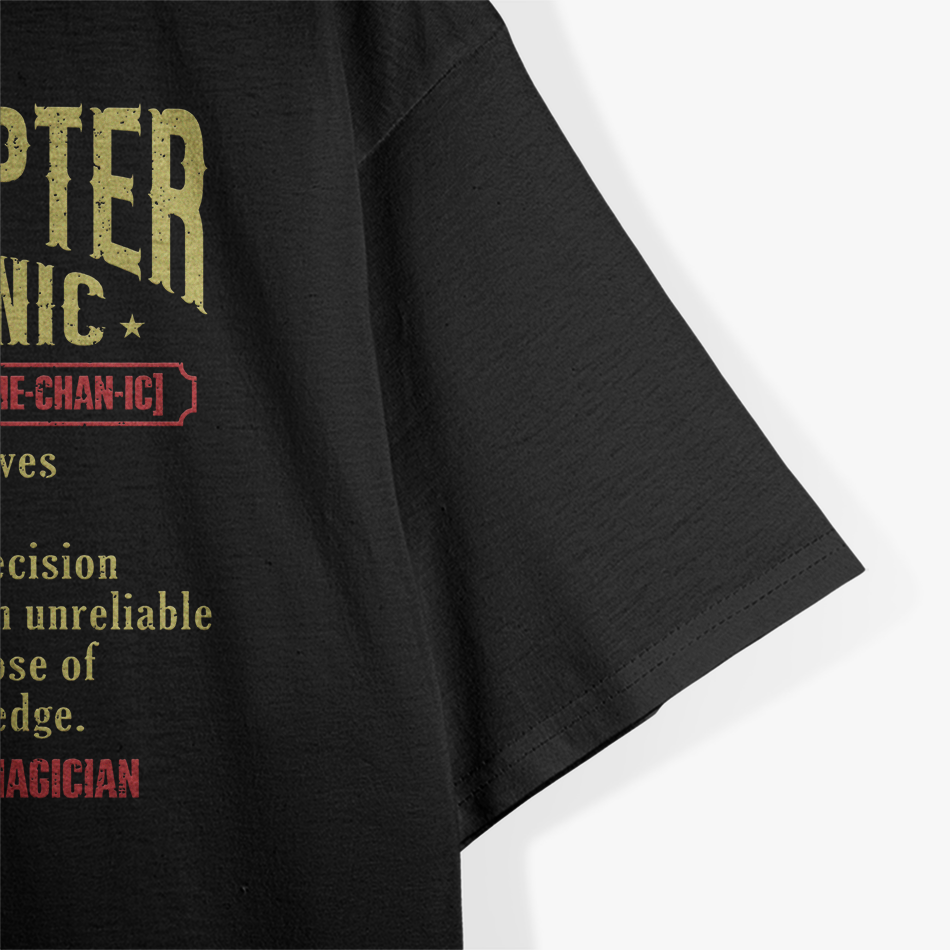 Helicopter Technician Helicopter Mechanic T-Shirt