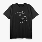 Tiger Face Majestic Big Cat Wildlife Art Jungle King T-Shirt