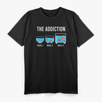 Funny Aquarium Aquarist Fish Tank Addiction Fish Keeping T-Shirt