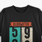 Oldometer 59-60 - Classic Car Birthday T-Shirt