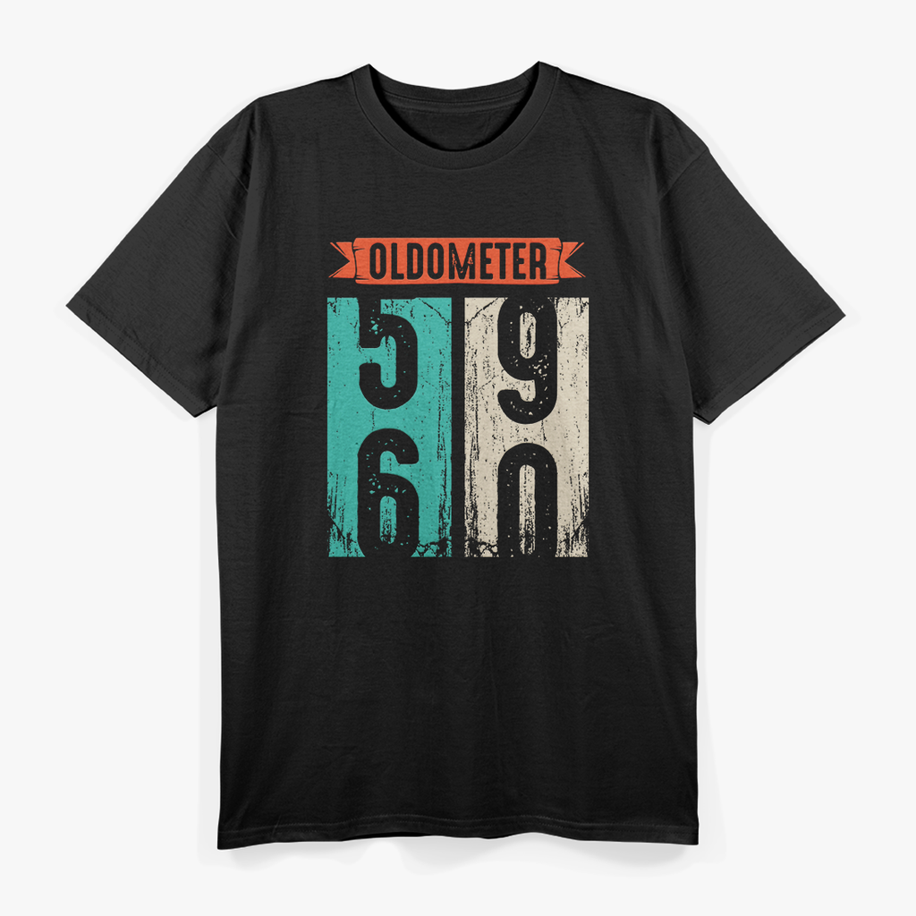 Oldometer 59-60 - Classic Car Birthday T-Shirt