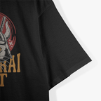 Samurai Cat Warrior Japanese Art Retro Vintage T-Shirt