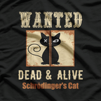Wanted: Dead & Alive – Schroedinger's Cat T-Shirt