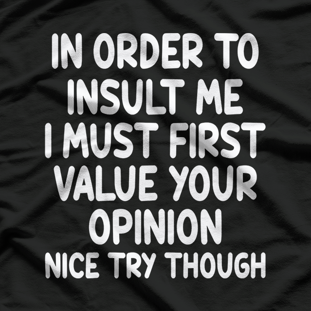 Warning: Highly Sarcastic – Funny Insult T-Shirt