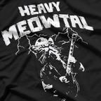 Heavy Meowtal - The Ultimate Cat Rocker T-Shirt