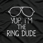 Yup, I’m The Ring Dude – Funny Wedding Kid T-Shirt