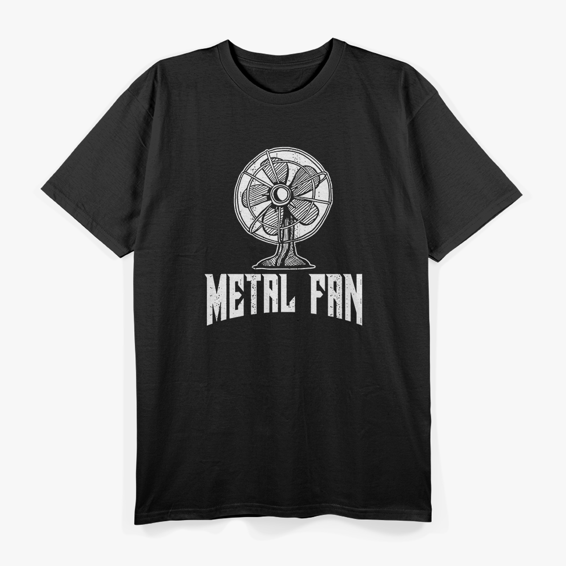 Metal Fan - Funny Ventilator Rock & Heavy Metals Humor T-Shirt