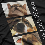 Pets With Little Friends Cute Animal Lover Companion T-Shirt