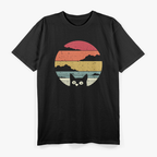 Retro Cat Graphic Vintage Style T-Shirt