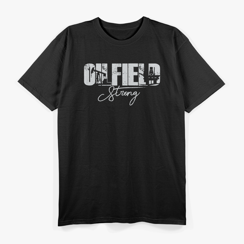Oilfield Strong USA American T-Shirt