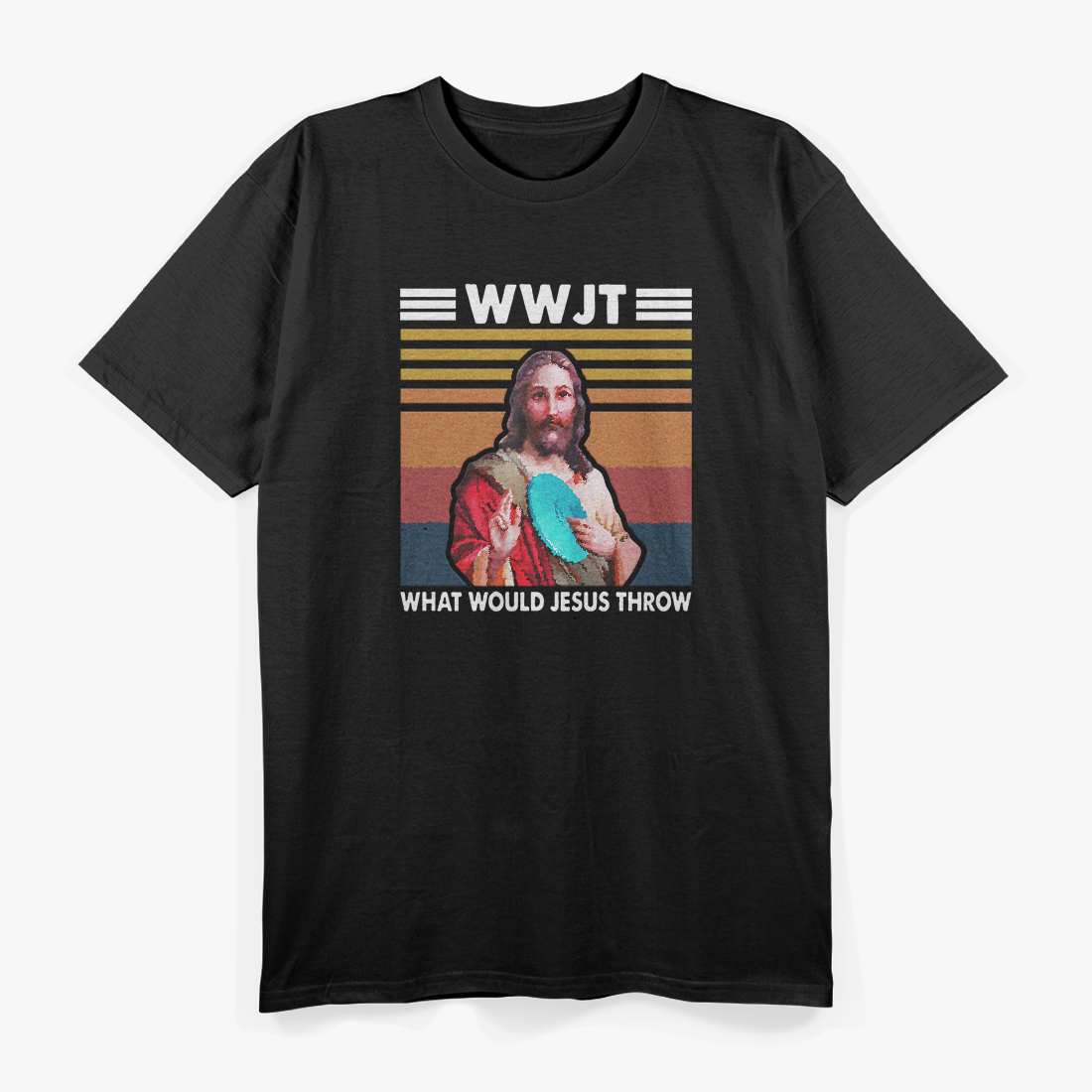 WWJT: What Would Jesus Throw T-Shirt
