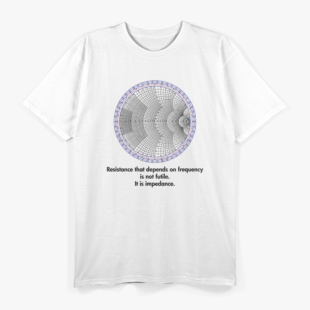 Radio Electrical Electronic Engineer Smith Chart T-Shirt