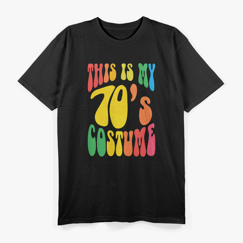 This Is My 70s Costume - Retro Funny Vintage Style T-Shirt
