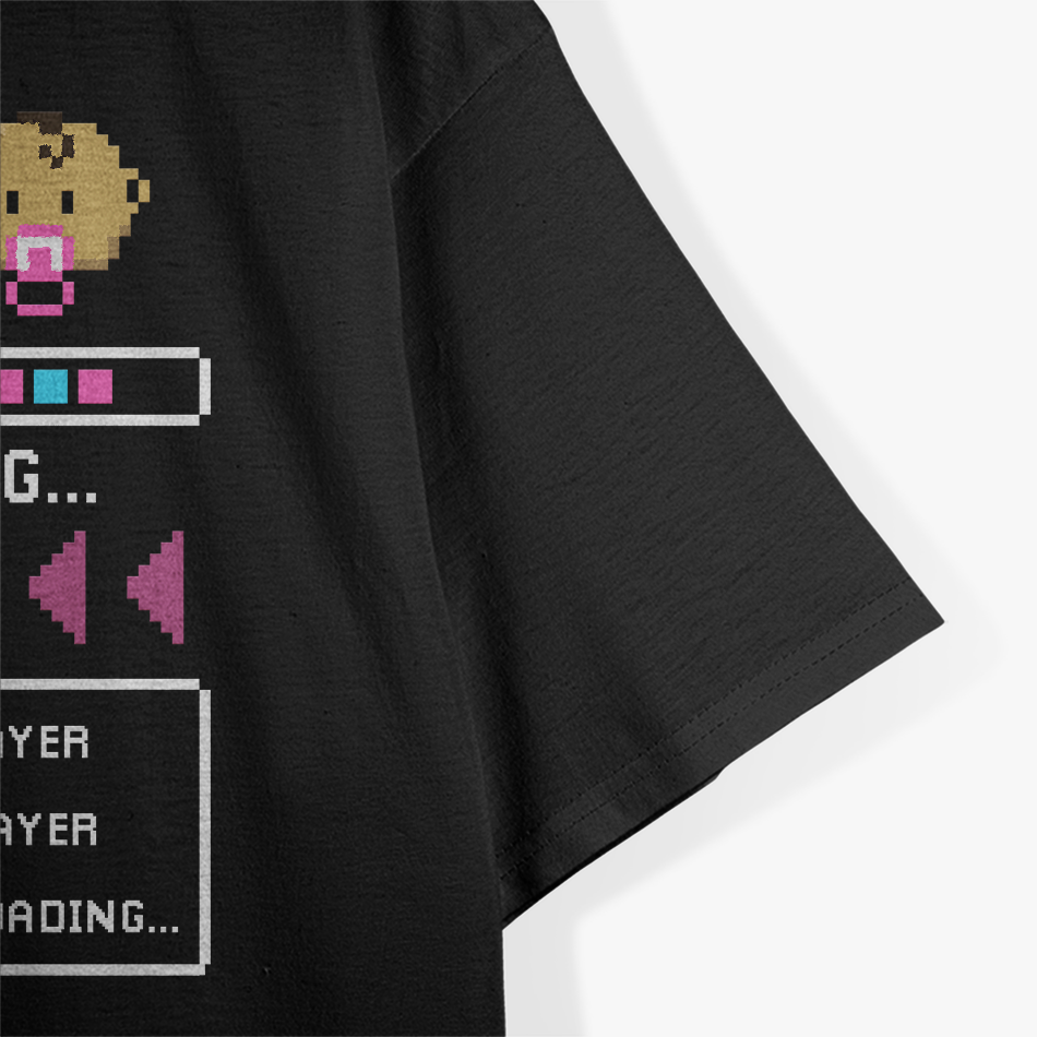 Gamer Dad Leveling Up – Baby Loading Reveal T-Shirt