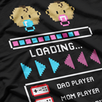 Gamer Dad Leveling Up – Baby Loading Reveal T-Shirt