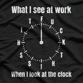 Funny for Men I Hate My Job Work T-Shirt