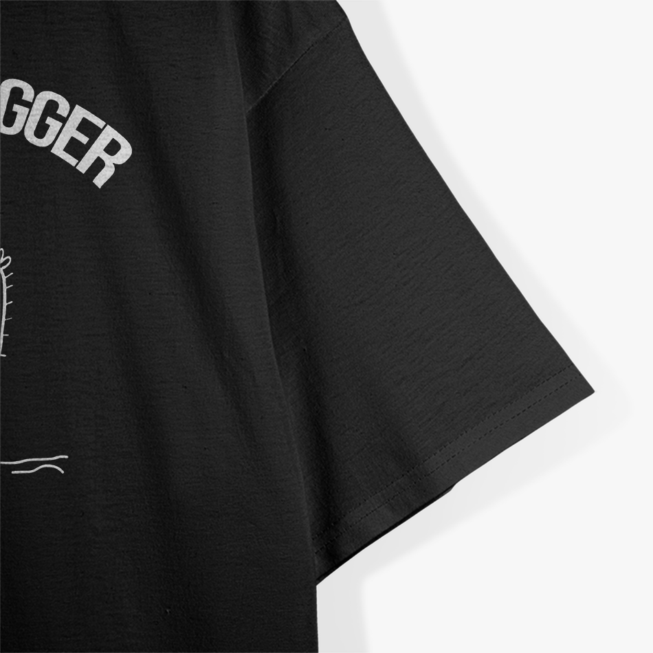 Not a Hugger - Funny Vintage Cactus Sarcastic Humor T-Shirt