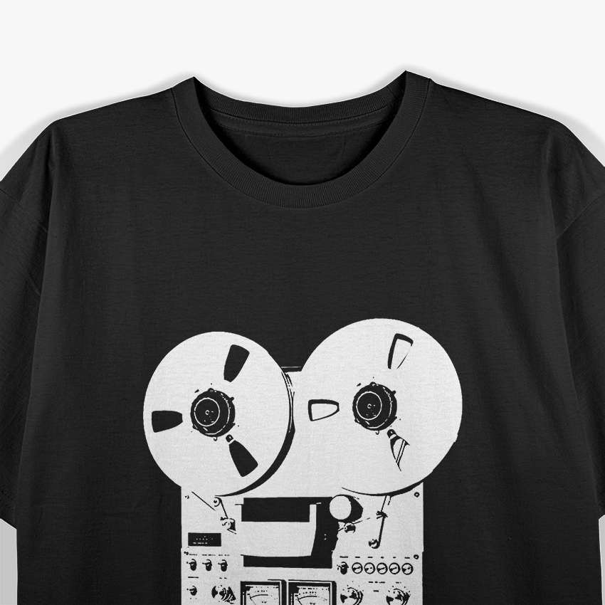 Cool Analog Reel Design T-Shirt