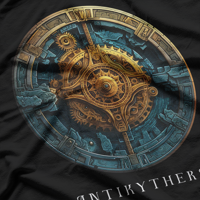 Antikythera Mechanism Ancient Greek Computer T-Shirt