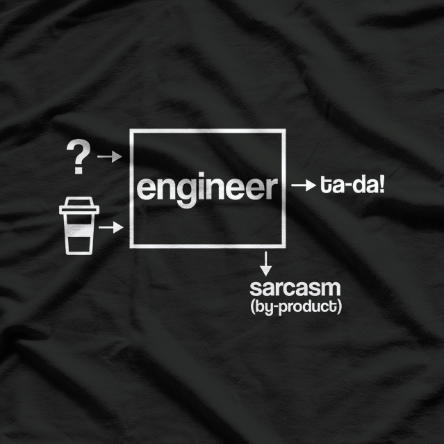 Engineer Coffee Funny Job Occupation T-Shirt