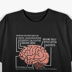 Funny Engineer,s Braiin, Engineering Technician T-Shirt