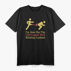 Leg Amputee: One-Legged Butt-Kicking Contest T-Shirt