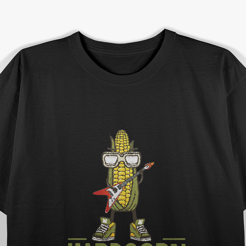 HardCorn – Funny Rock Music Guitar Corn Band T-Shirt