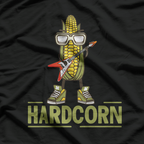 HardCorn – Funny Rock Music Guitar Corn Band T-Shirt