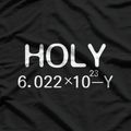 Holy Moley Avogadro Mole Carbon Funny Chemistry T-Shirt