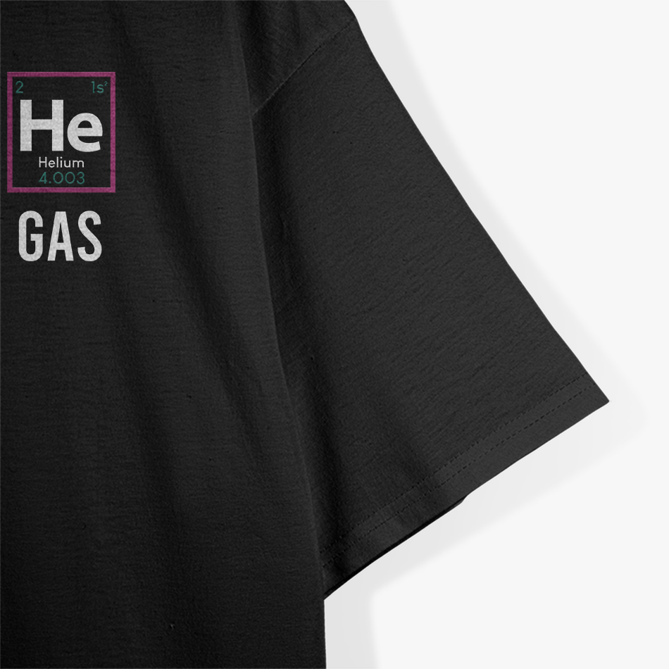 He He He Laughing Gas Funny Chemistry Nerdy Science Humor T-Shirt