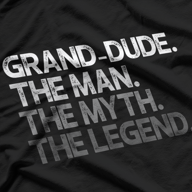 Grand-Dude – Funny Grandpa Joke T-Shirt