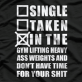 Gym Single Ass Fun Pumping Bodybuilding T-Shirt