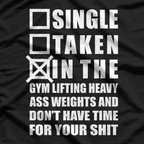 Gym Single Ass Fun Pumping Bodybuilding T-Shirt