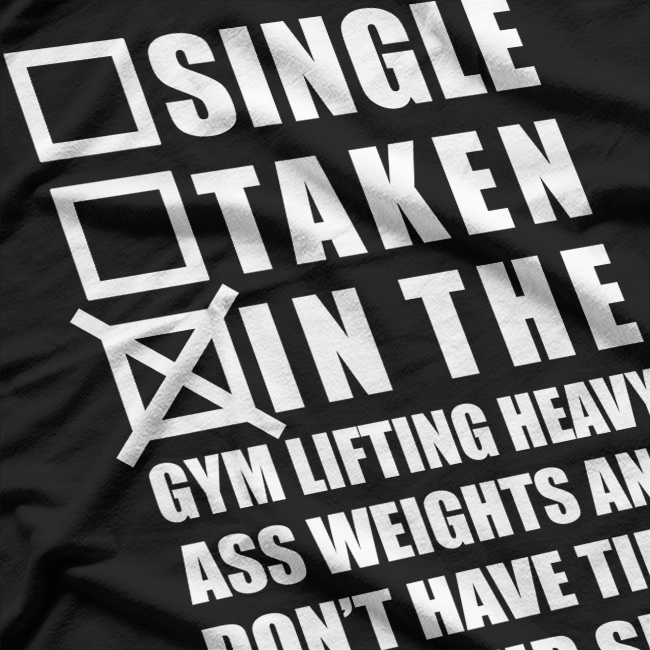 Gym Single Ass Fun Pumping Bodybuilding T-Shirt
